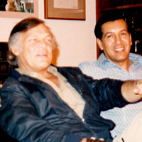 José Luis Cuevas y René Avilés Fabila
